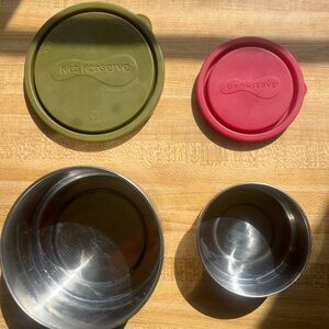 U-Konserve Stainless Steel Bowl Set with Lids